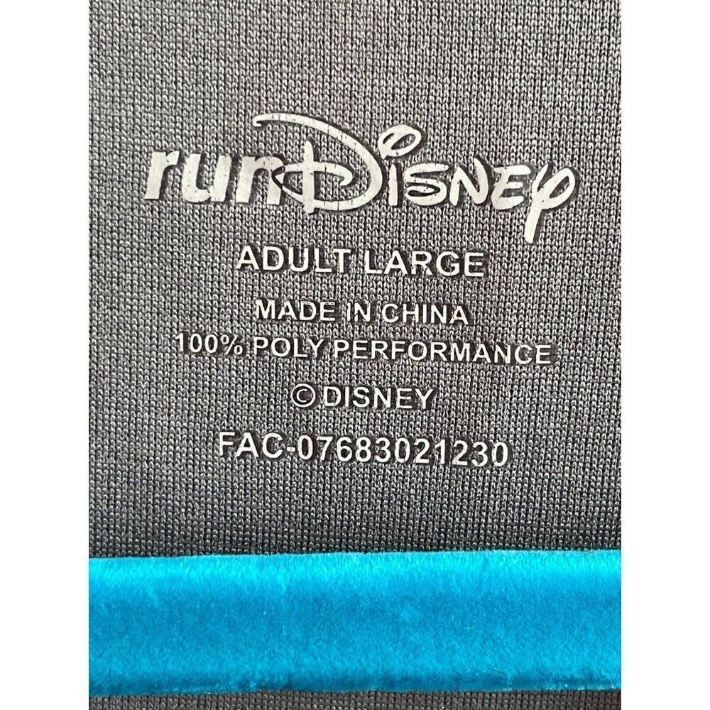 RunDisney Ursula Shirt Adult L Gray Long Sleeve Two Course Challenge 19.3 2021 - Picture 3 of 7
